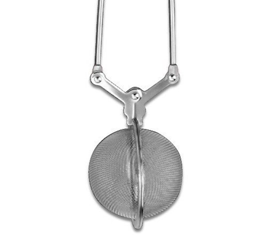 Tea infuser, stainless steel, "Café Olé" - Grunwerg 