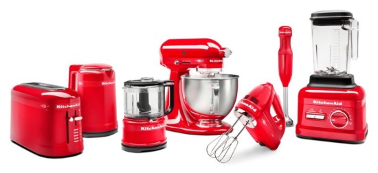 1-slot toaster from the "Design" range, special edition, "Passion Red" - KitchenAid brand
