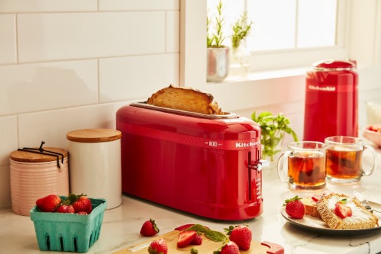 1-slot toaster from the "Design" range, special edition, "Passion Red" - KitchenAid brand