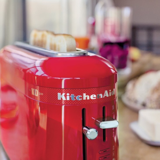 1-slot toaster from the "Design" range, special edition, "Passion Red" - KitchenAid brand