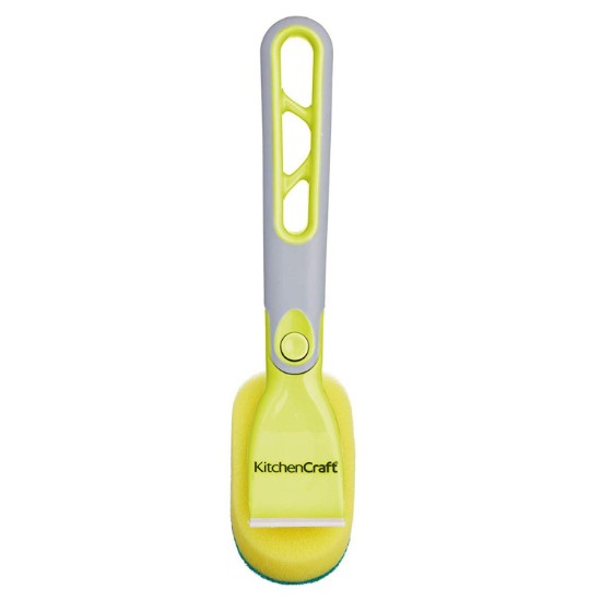 Brush for dish cleaning, 3-in-1, 30 cm - by Kitchen Craft
