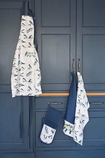 "Blue Bird" apron, 90 x 70 cm, cotton - by Kitchen Craft