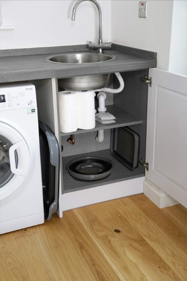 Skladacie vedro "Smart Space", 9L, polypropylén - od Kitchen Craft