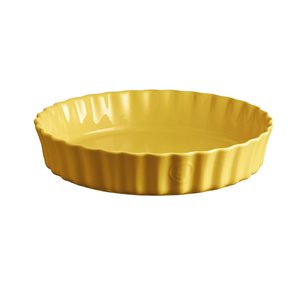 Tart dish, ceramic, 29cm/1,98L, Provence Yellow - Emile Henry
