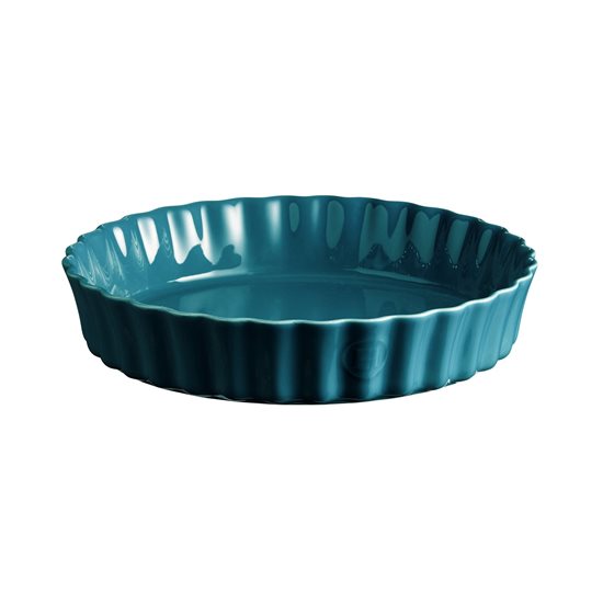 Pekač za tart, keramika, 29 cm/1,98 l, Mediterranean Blue - Emile Henry