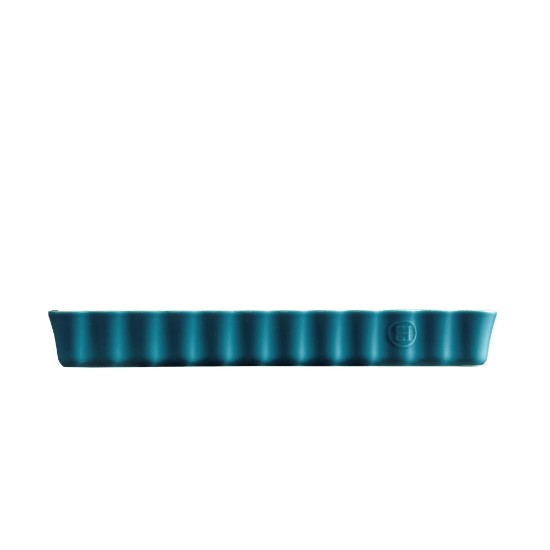 Forma na pečenie koláčov, keramická, 36x15 cm/1,3 L, Mediterranean Blue - Emile Henry