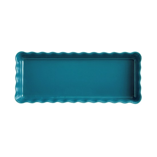 Teglia per crostata, ceramica, 36x15 cm/1,3 L, Mediterranean Blue - Emile Henry