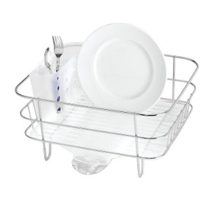 Dish drying rack, 36.8 x 32.8 x 18 cm - "simplehuman" brand