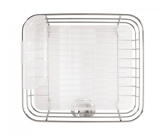Dish drying rack, 36.8 x 32.8 x 18 cm - "simplehuman" brand