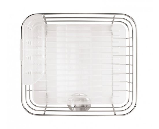 Dish drying rack, 36.8 x 32.8 x 18 cm - "simplehuman" brand