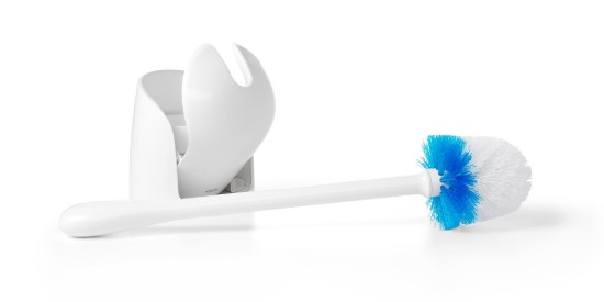 Scopino con supporto, per la pulizia del wc, 43,2 cm - OXO