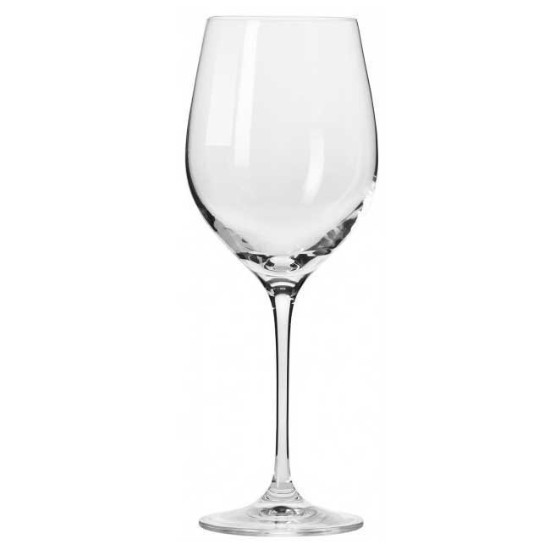 Valge veiniklaaside komplekt 6 tk, kristallklaasist, 370ml, HARMONY - Krosno