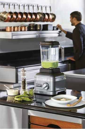 "Profesyonel Güç" Blender, 1,77 l, 1800 W, "Contour Silver" rengi - KitchenAid markası