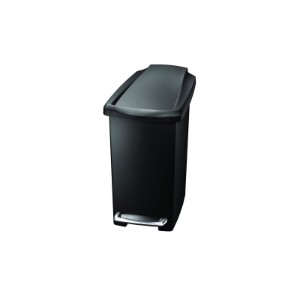 Slim trash can, with pedal, 10 L - "simplehuman" brand