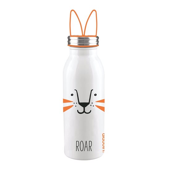 "Zoo" water bottle 430 ml, stainless steel, tiger pattern - Aladdin