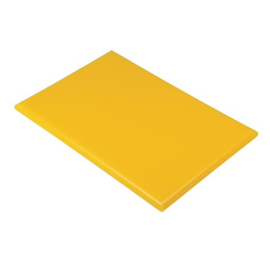 Cutting board, plastic, 60 x 40 cm, yellow - 