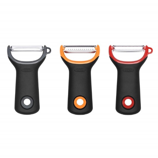 3-peeler set, stainless steel - OXO