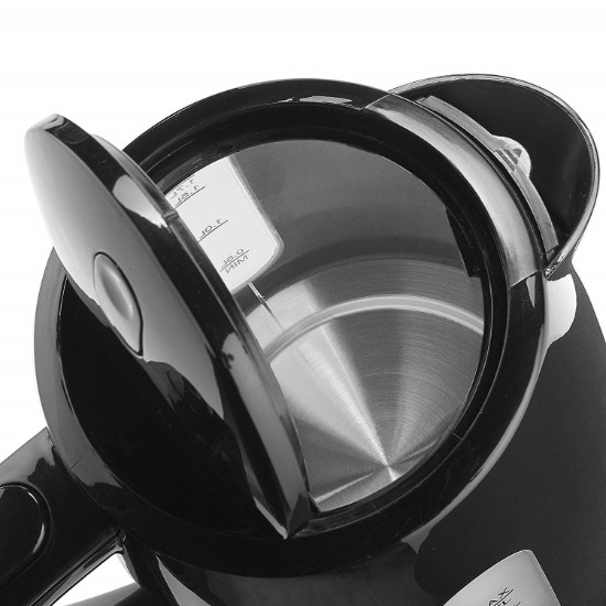 Elektriskā tējkanna "Classic", 1,7 L, 2200 W, Melna - Princess