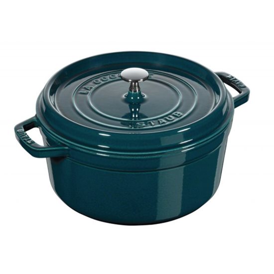 Öntöttvas Cocotte főzőedény 28 cm/6,7 l, "La Mer" - Staub