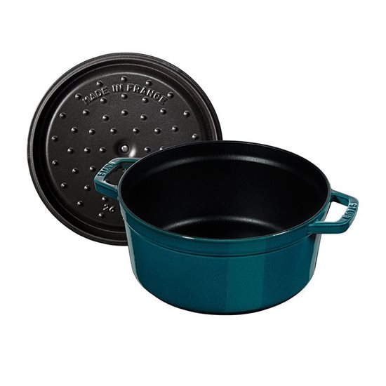 Μαντεμένιο σκεύος Cocotte 28 cm/6,7 l, "La Mer" - Staub