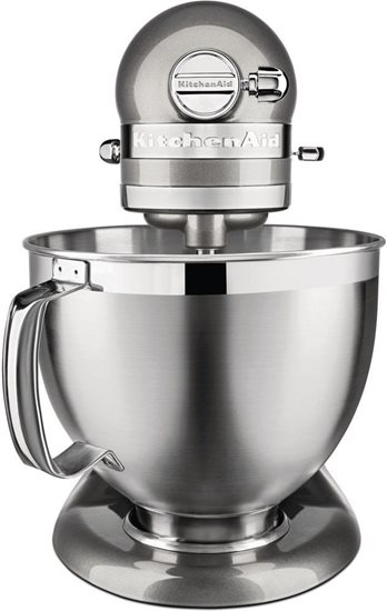 Maišytuvas su pakreipiama galvute, 4,8 l, modelis 185, Artisan, Medallion Silver – KitchenAid