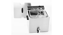 Electric fryer, 12L, MF 120 R with oil draining system, 6400W - Roller Grill brand