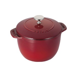 Cocotte rice cooking pot, cast iron, 16cm/1.75L, Cherry - Staub