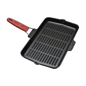 Grill pan, 21 x 36 cm, cast iron - LAVA