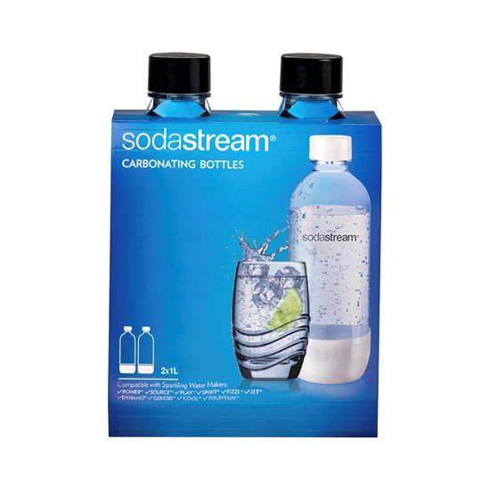 Sæt med 2 plastikflasker, Spirit - SodaStream