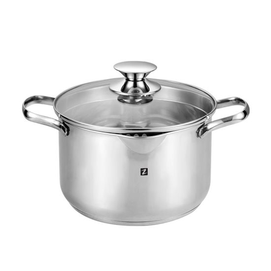 Sett ta 'cookware tal-istainless steel, 8 biċċiet - Zokura