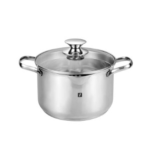Set pentole in acciaio inox, 8 pezzi - Zokura