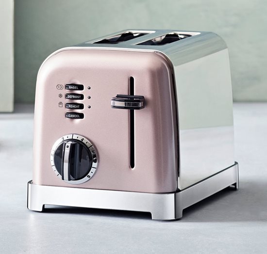 Toaster with 2 slots, 900 W, Rose - Cuisinart