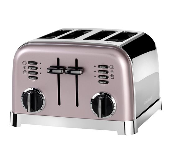 Toaster with 4 slots, 1800 W, Rose - Cuisinart