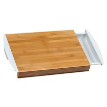 Cutting board with 2 trays, 41 x 25 cm, bamboo wood - Kesper
