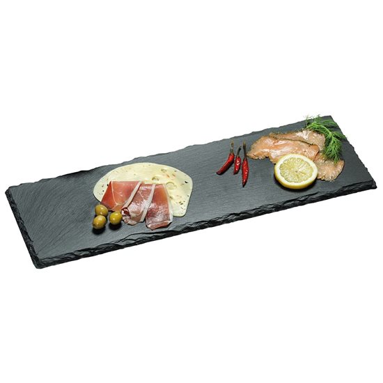 Platter ag freastal, 56 x 18 cm, scláta - Kesper