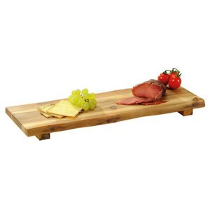 Platter li jservi, 53 × 19 cm, injam acacia - Kesper