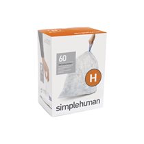 Trash bags, code H, 30-35 L / 60 pcs., plastic - "simplehuman" brand