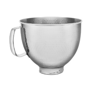 Stainless steel bowl, 4.8 L, Hammered - KitchenAid