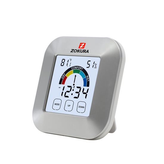 Digitális hőmérő beltéri használatra - Zokura