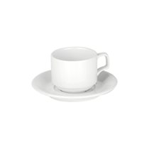 "Gastronomi Soley" tea cup and saucer, 177 ml - Porland
 