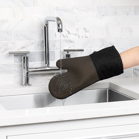 Силиконске кухињске рукавице, црне - ОXО