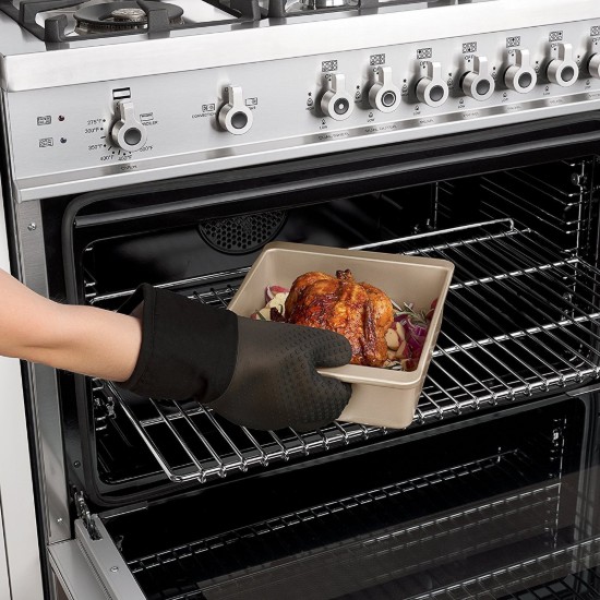 Silicone kitchen mitt, silicone, Black, "Good Grips" - OXO