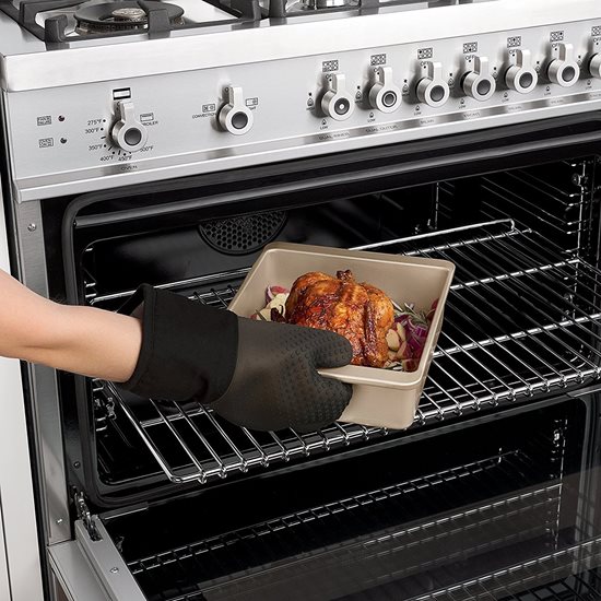 Silikonska kuhinjska rokavica, črna - OXO
