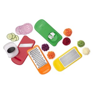 6-piece set for grating and slicing, "Good Grips" - OXO