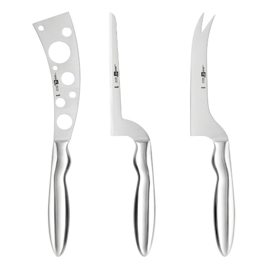 3-delt ost kniv sæt, rustfrit stål, <<TWIN Collection>> - Zwilling
