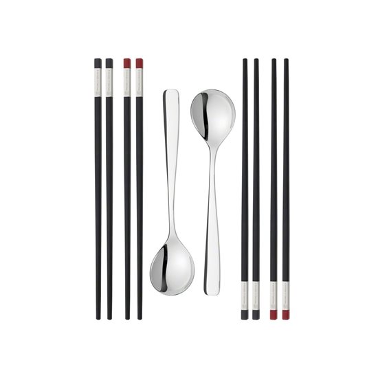 10-teiliges chinesisches Essstäbchen-Set - Zwilling