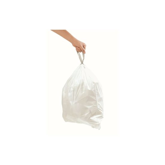 Boroż taż-żibel, kodiċi H, 30-35 L / 60 biċċa, plastik - marka "simplehuman"