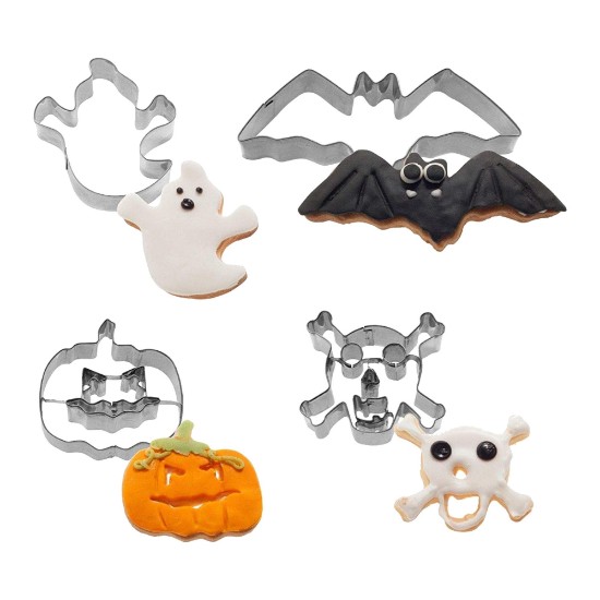 4 Halloween küpsisevormi komplekt - Westmark