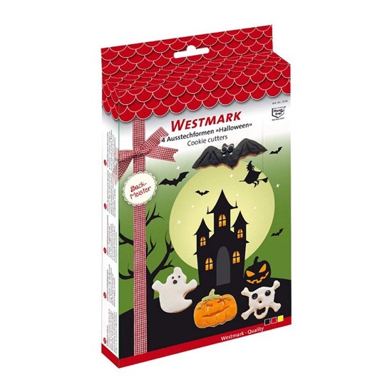 4 Halloween küpsisevormi komplekt - Westmark