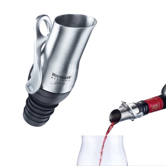 Stainless steel pourer with sealing mechanism "Luca" - Westmark